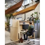 HÅG Capisco 8106 saddle chair – silver frame – black thumbnail