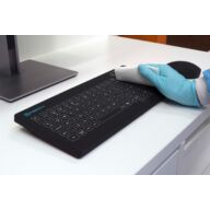 Purekeys Medical Keyboard Compact Fixed Angle Black US thumbnail
