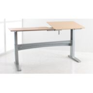 Electrically adjustable drafting table Conset 501-11-156 (Alu) thumbnail