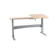 Table à dessin électrique réglable Conset Compleet 501-11-156 avec plateau partagé. thumbnail
