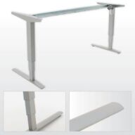 Height adjustable desk Conset 501-43 (Alu) thumbnail