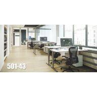 Conset 501-43 Elektrisch Höhenverstellbares Schreibtischgestell silber thumbnail