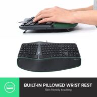 Delux Split ergonomisch toetsenbord QWERTY - Draadloos thumbnail