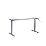 Height Adjustable Desk Ergo2Move Basic silver-grey (Steel) thumbnail