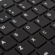 Ergo Compact mini toetsenbord US zwart thumbnail