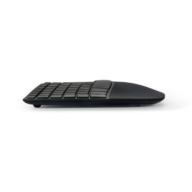 Clavier Ergonomique Sculpté AZERTY (FR) – Noir – Sans fil thumbnail