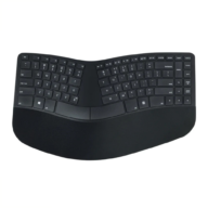 Clavier Ergonomique Sculpté AZERTY (FR) – Noir – Sans fil thumbnail