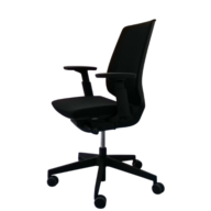 Ergonomiczne krzesło biurowe ErgoPrime 100 – Czarne thumbnail