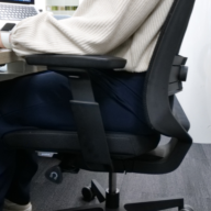 Ergonomiczne krzesło biurowe ErgoPrime 100 – Czarne thumbnail