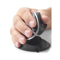 Ergonomic mouse | OysterMouse | Black | Silver | Wired | Right- and left-handed thumbnail