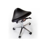 Taburete silla ergonómica grande negro thumbnail