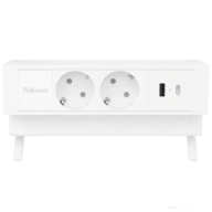 Filex Power Desk Up 2.0 - 2x 230V met USB A+C - Wit thumbnail