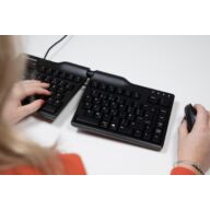 Goldtouch Adjustable V2 – Gesplitst Toetsenbord Zwart QWERTY (US) thumbnail