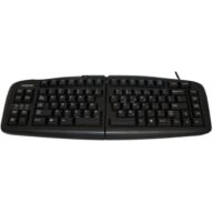 Goldtouch ergonomische Tastatur schwarz BE Azerty thumbnail