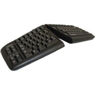 Goldtouch ergonomische Tastatur schwarz DE thumbnail