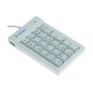 Goldtouch teclado numérico, USB, blanco thumbnail