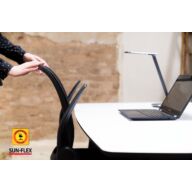 Sun-Flex Hideaway Chair, Solid Black thumbnail