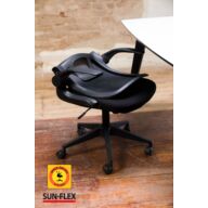 Sun-Flex Hideaway Chair, Solid Black thumbnail