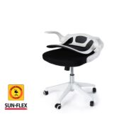 Krzesło chowane Sun-Flex, czysta biel thumbnail