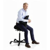 HÅG Capisco 8106 Ergonomic Office Chair – Black Frame thumbnail