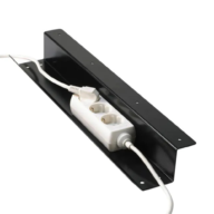 Horizontale Kabelgeleiding 70cm Zwart thumbnail