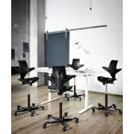 HÅG Capisco Puls 8010 Ergonomischer Bürostuhl – Schwarz thumbnail