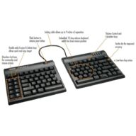 Kinesis FreeStyle 2 ergonomische Tastatur US thumbnail