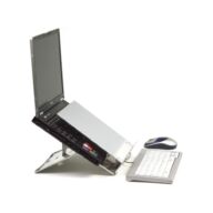 Ergo-Q 220 laptopstandaard verstelbaar met documenthouder thumbnail
