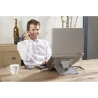 Ergo-Q 220 laptopstandaard verstelbaar met documenthouder thumbnail