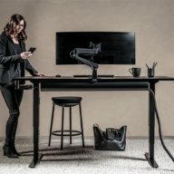 LiftPipe Cable Tray 105 cm Black thumbnail