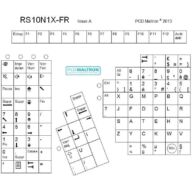 Maltron eenhandig toetsenbord rechtshandig – AZERTY (FR) thumbnail