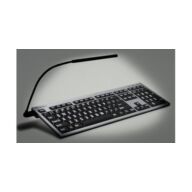 Nero XL Tastatur mit großen Buchstaben schwarz/weiß Azerty thumbnail