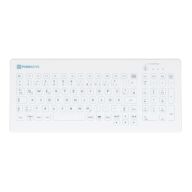 Purekeys medizinische Tastatur Compact Fixed Angle DE weiß thumbnail