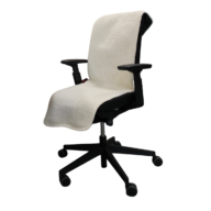 QH - Kabellose Heizdecke - gebrochenes Weiß/Grau - 45x135cm thumbnail