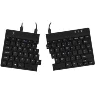 R-Go Split ergonomische Tastatur schwarz BE Azerty thumbnail