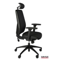 SUN-FLEX®HB ergonomiczne krzesło biurowe czarne thumbnail