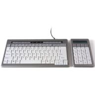 S-board set mini toetsenbord BE Azerty zilver thumbnail