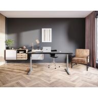 STEELFORCE 1050 Elektrisch Bureau Onderstel Zilver thumbnail