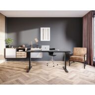 STEELFORCE 1050 Elektrisch Bureau Onderstel Zwart thumbnail