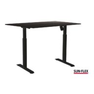 SUN-FLEX EASYDESK ADAPT I, Gestell Schwarz, Platte Schwarz, 120x80 cm thumbnail