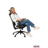 SUN-FLEX®HB ergonomische bureaustoel zwart thumbnail