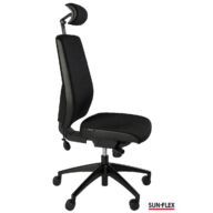 SUN-FLEX®HB ergonomic office chair black thumbnail
