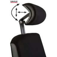 SUN-FLEX®HB ergonomische bureaustoel zwart thumbnail