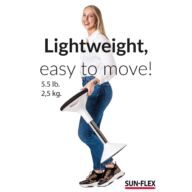 SUN-FLEX ergonomische balanskruk wit thumbnail