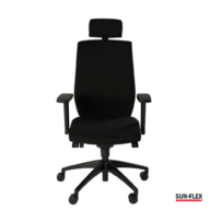 Silla de oficina ergonómica SUN-FLEX®HB negro thumbnail
