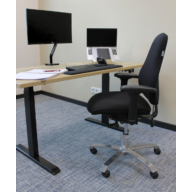 Score 5100 ergonomische bureaustoel medium zwart thumbnail