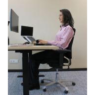 Score 5100 ergonomische bureaustoel large zwart thumbnail