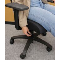 Chaise de bureau Score At Work bicolore thumbnail