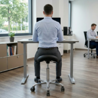 Score Jumper Tabouret de Selle Ergonomique – Stamskin Noir thumbnail