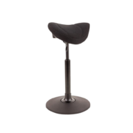 Score Polo Amazone Ergonomische Zadelkruk – Trevira Zwart thumbnail
